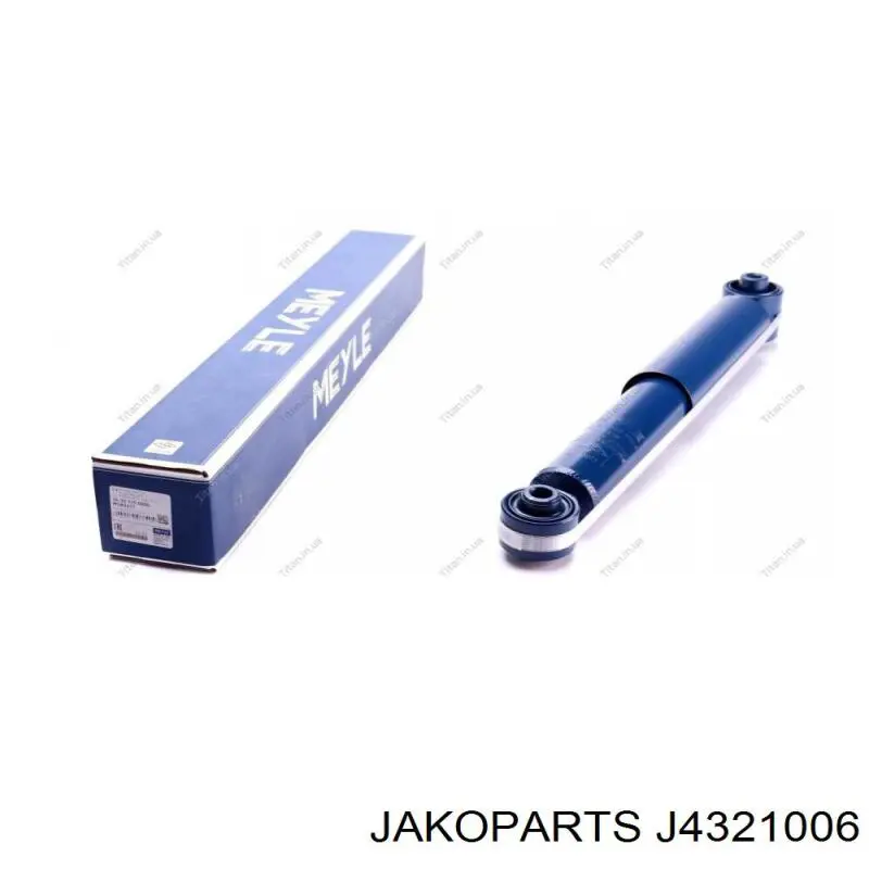 Амортизатор задній Jakoparts J4321006 ціна, від 26.48 USD