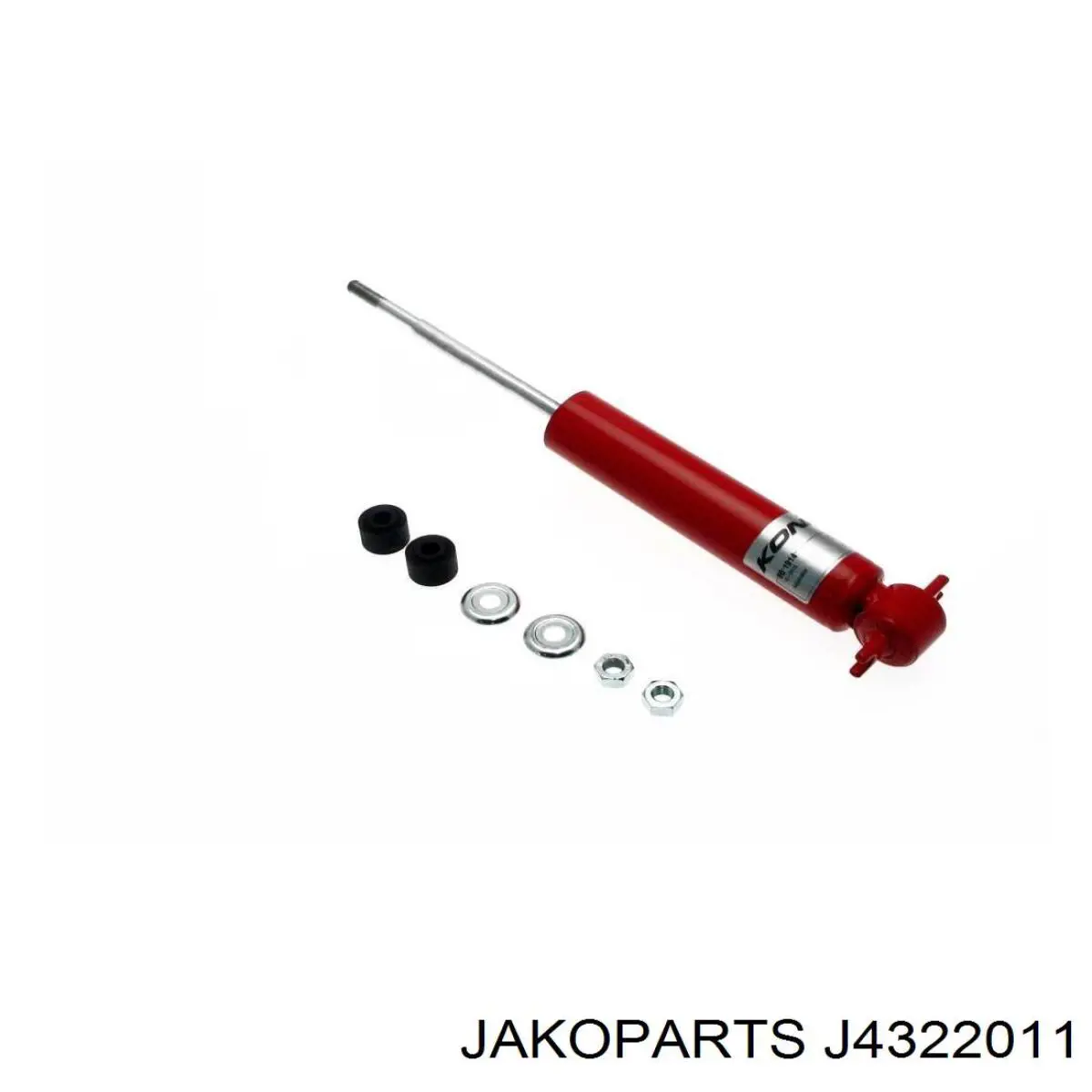 Амортизатор задній, правий Jakoparts J4322011 ціна, від 92.06 USD