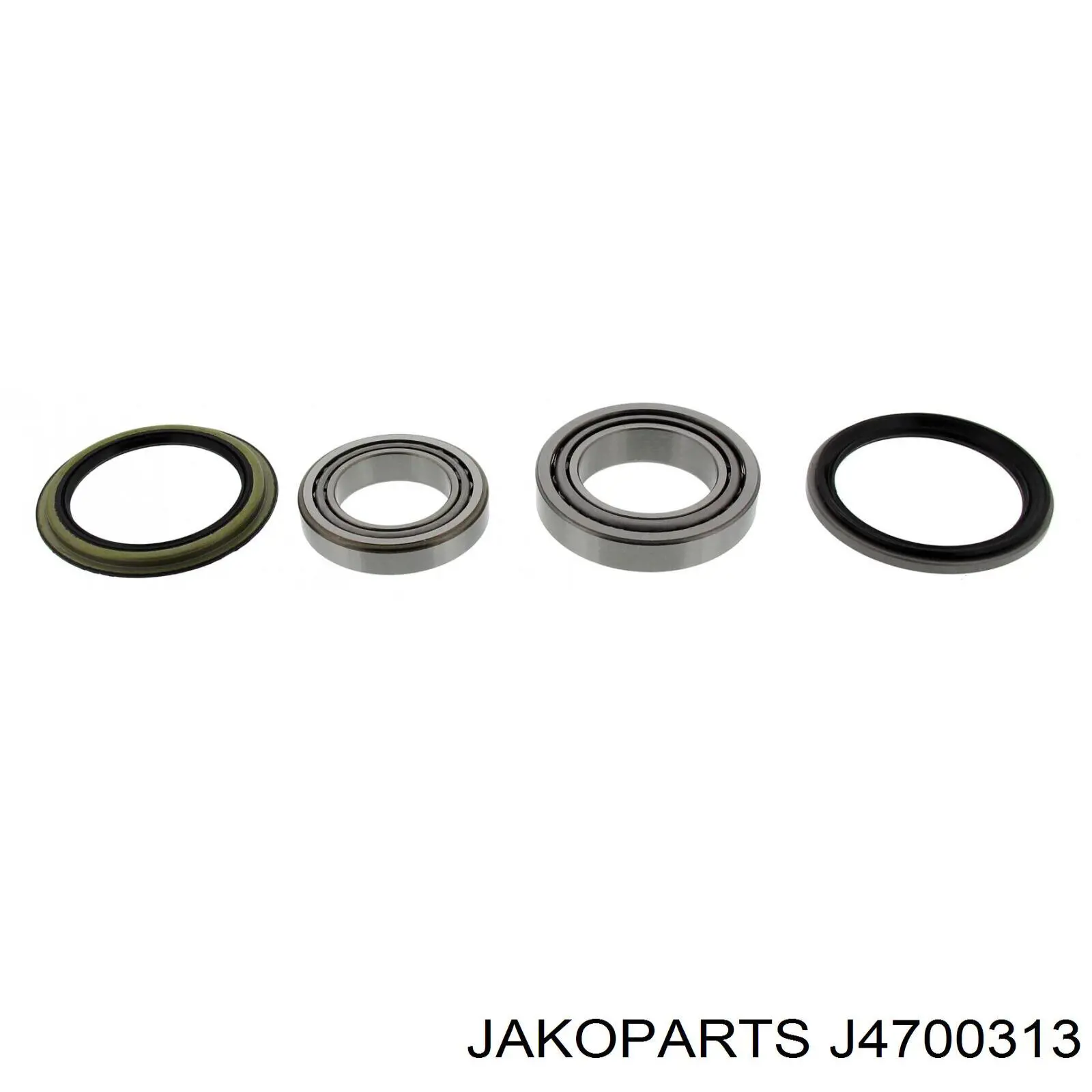 Комплект підшипник маточини передньої Jakoparts J4700313 ціна, від 21.42 USD
