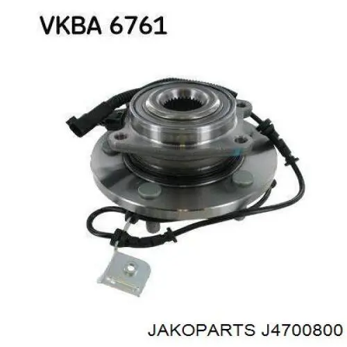 Маточина колеса передня Jakoparts J4700800 ціна, від 69.39 USD