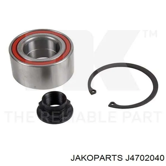 Купити J4702040 Jakoparts Підшипник ступиці передньої