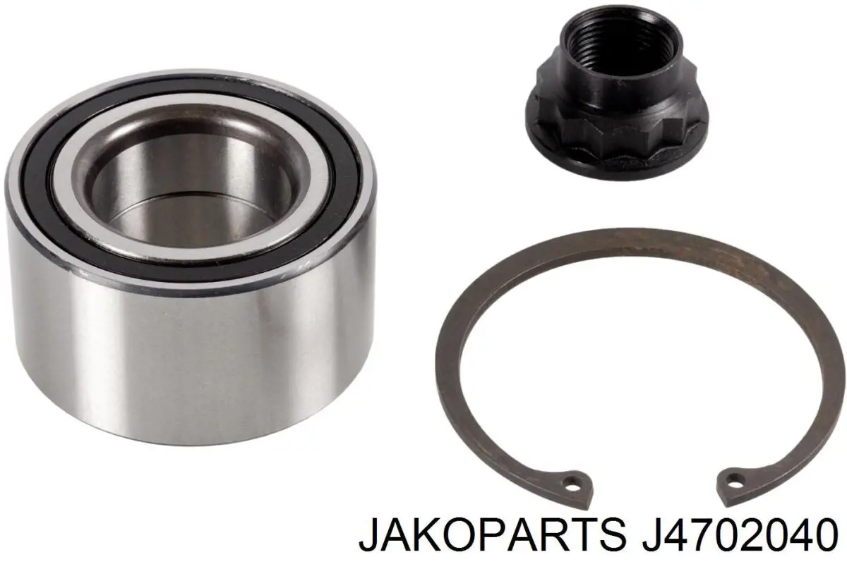 Комплект підшипник маточини передньої Jakoparts J4702040 ціна, від 15.10 USD