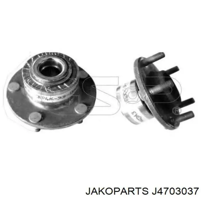 J4703037 Jakoparts Маточина (передня)
