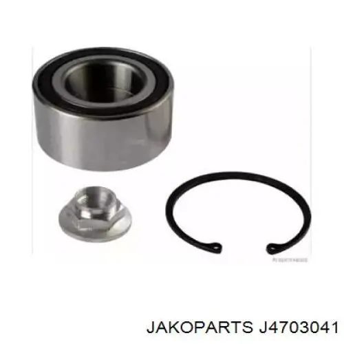 Комплект підшипник маточини передньої Jakoparts J4703041 ціна, від 28.79 USD