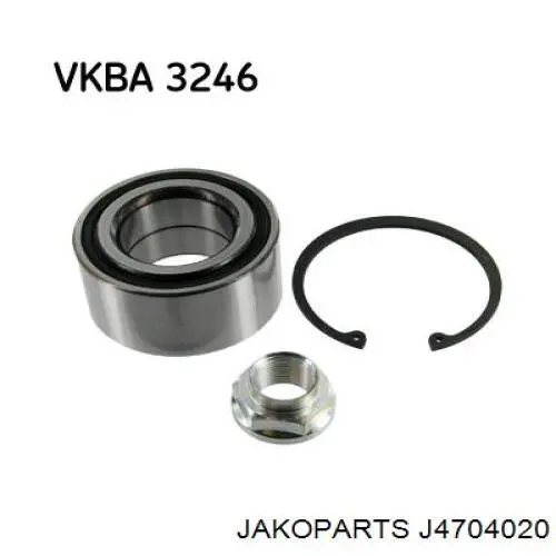 Купити J4704020 Jakoparts Підшипник ступиці передньої