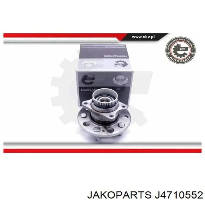Маточини задніх коліс Jakoparts J4710552 ціна, від 80.56 USD