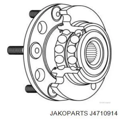 Маточини задніх коліс Jakoparts J4710914 ціна, від 75.71 USD