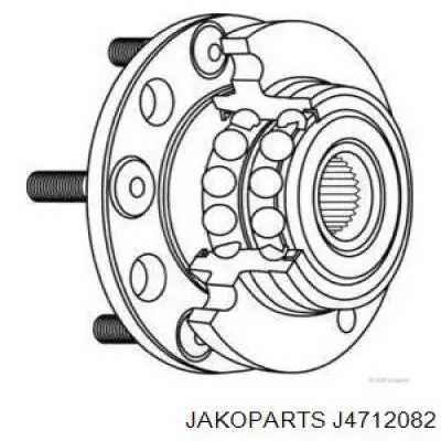 Маточина задня J4712082 Jakoparts