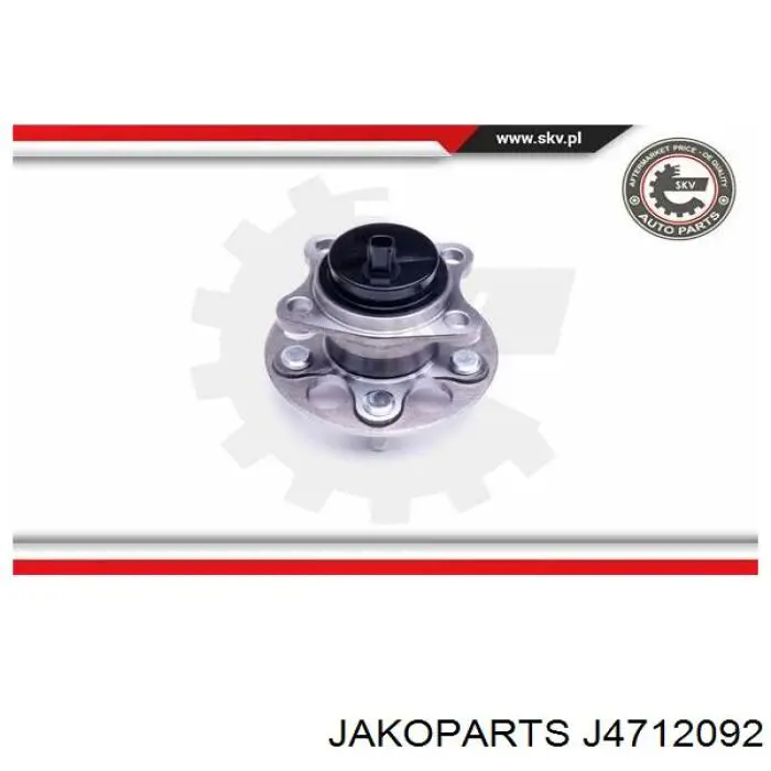 Задня маточина J4712092 Jakoparts