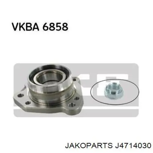 Купити J4714030 Jakoparts Підшипник задньої ступиці