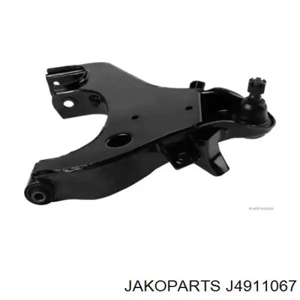 Важіль передньої підвіски нижній, правий Jakoparts J4911067 ціна, від 104.36 USD