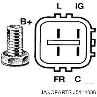 Купити JA1897 HC Parts Генератор