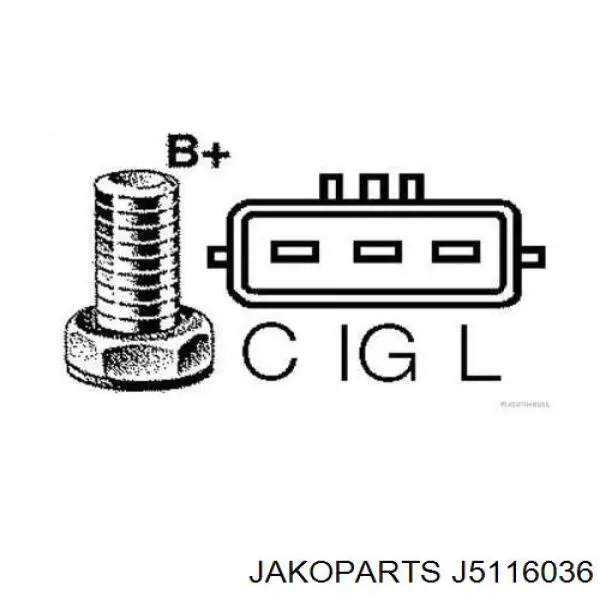 Генератор CA2130IR HC Parts