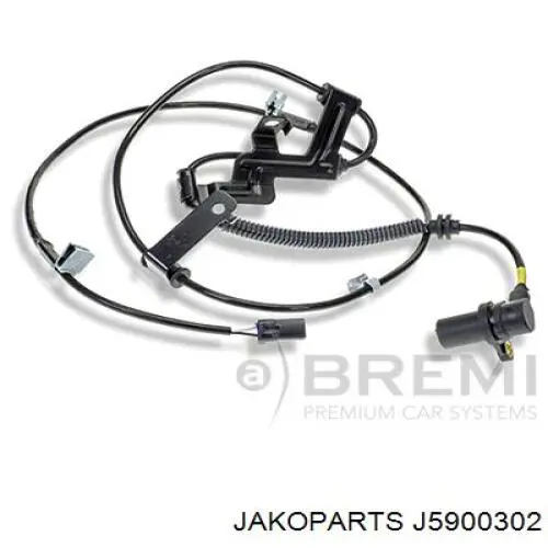 Датчик ABS передній лівий Jakoparts J5900302 ціна, від 15.23 USD