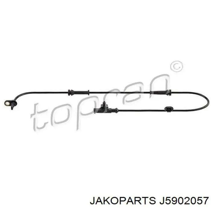 J5902057 Jakoparts Датчик АБС (ABC) передній, правий