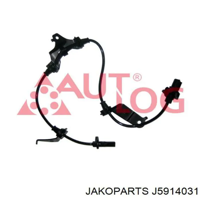 Датчик антиблокувальної системи гальмування Jakoparts J5914031 ціна, від 16.99 USD