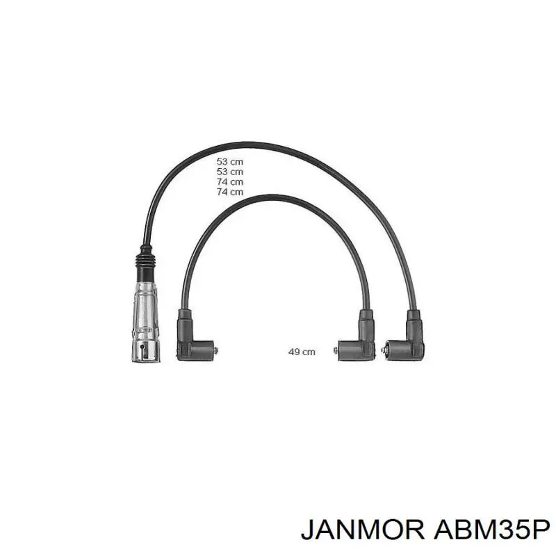 ABM35P Janmor дріт високовольтні, комплект