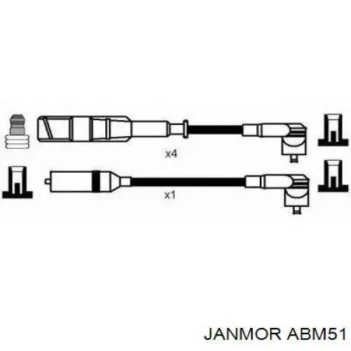 Купити ABM51 Janmor Провід високовольтні, комплект