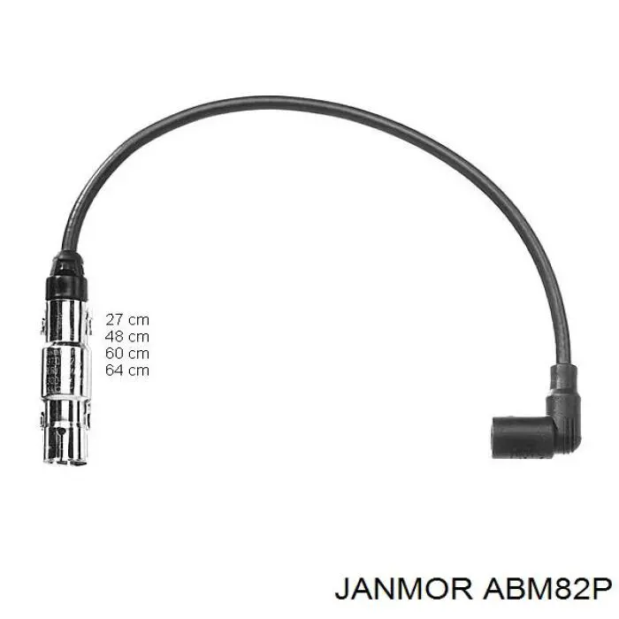 ABM82P Janmor дріт високовольтні, комплект