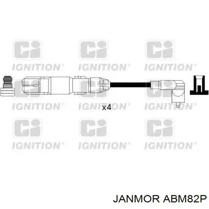Дроти запалювання Janmor ABM82P ціна, від 33.67 USD