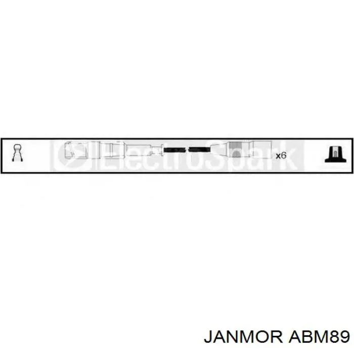 Дроти запалювання Janmor ABM89 ціна, від 56.73 USD