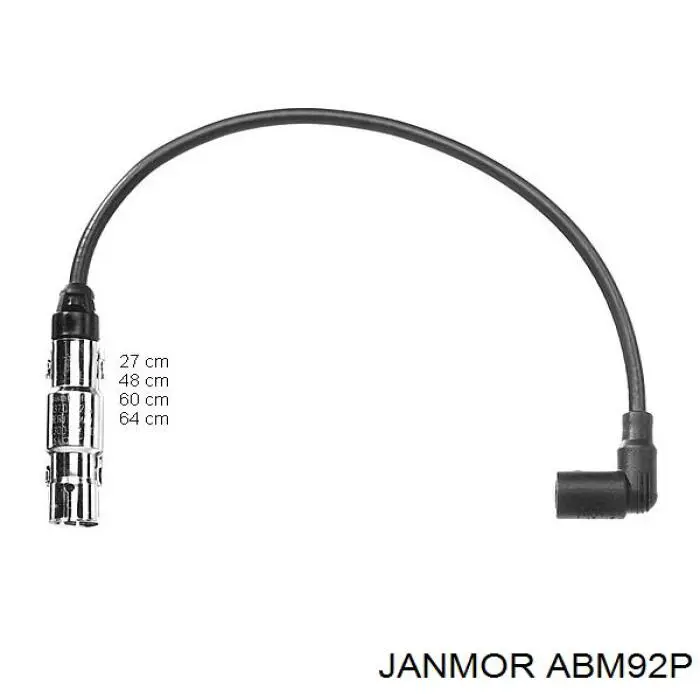 Купити ABM92P Janmor Провід високовольтні, комплект