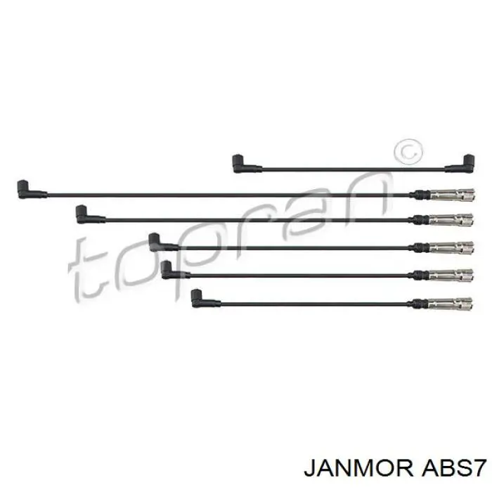 Високовольтні дроти ABS7 Janmor