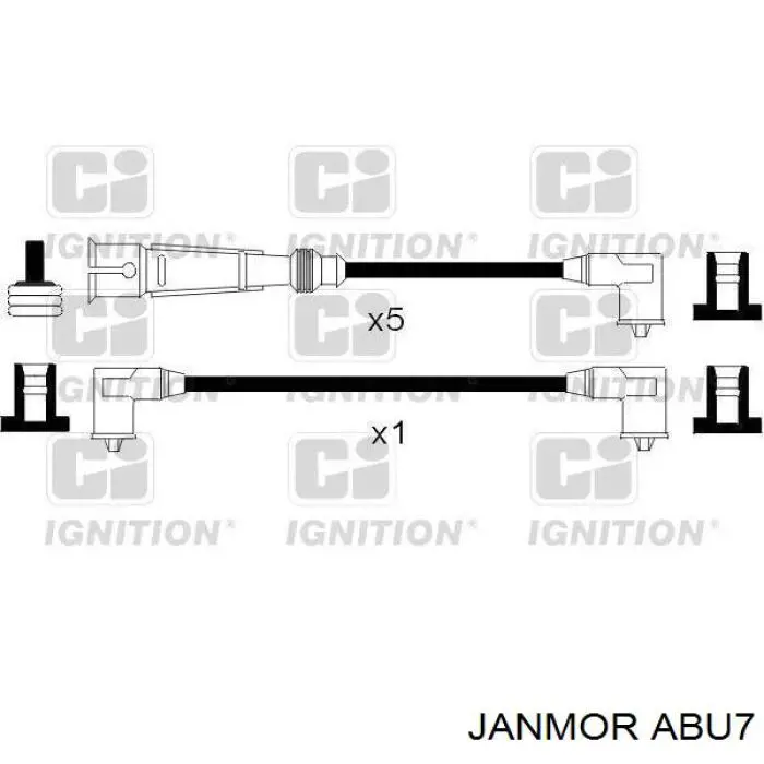 ABU7 Janmor дріт високовольтні, комплект