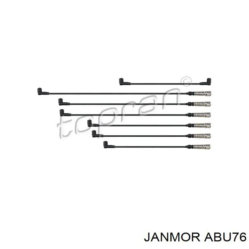 ABU76 Janmor дріт високовольтні, комплект