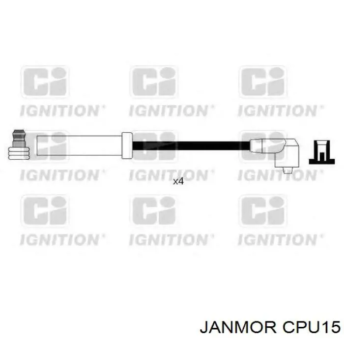 Купити CPU15 Janmor Провід високовольтні, комплект