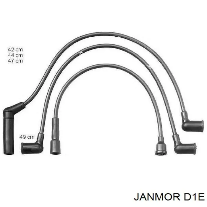 D1E Janmor Проводи високовольтні