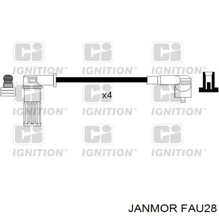 Дроти запалювання Janmor FAU28 ціна, від 18.28 USD