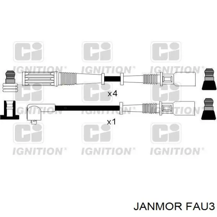 Дроти запалювання Janmor FAU3 ціна, від 14.14 USD