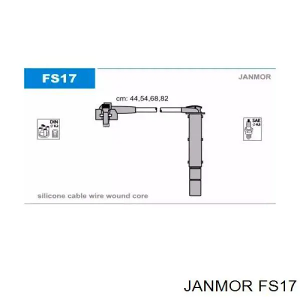 FS17 Janmor Проводи високовольтні