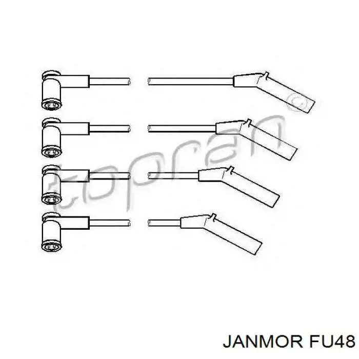 Високовольтні дроти FU48 Janmor