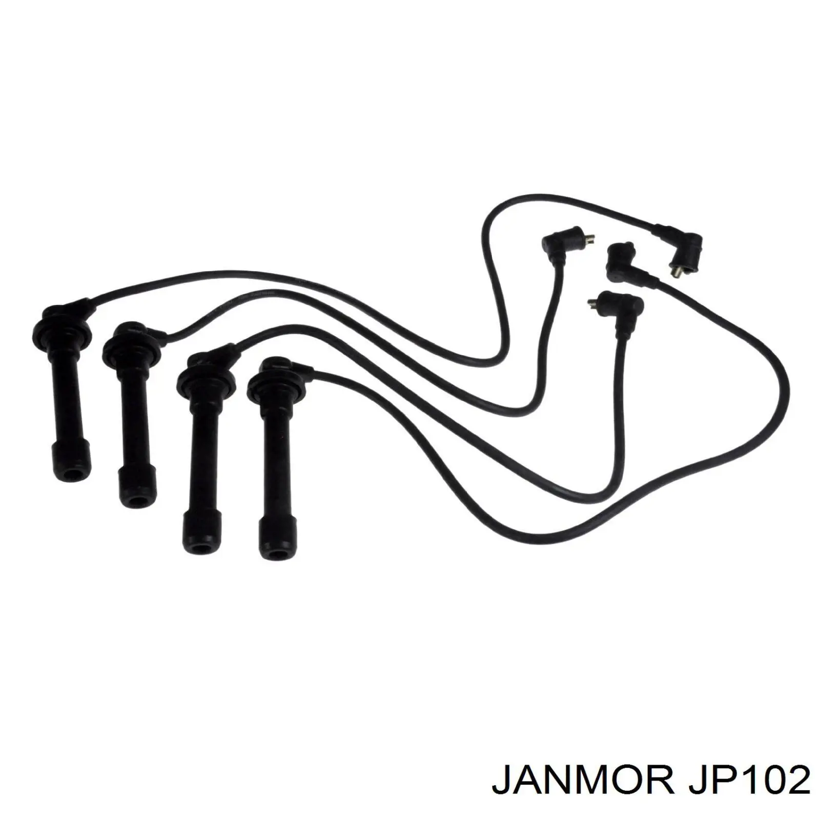 JP102 Janmor дріт високовольтні, комплект