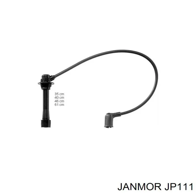 Дроти запалювання Janmor JP111 ціна, від 33.73 USD