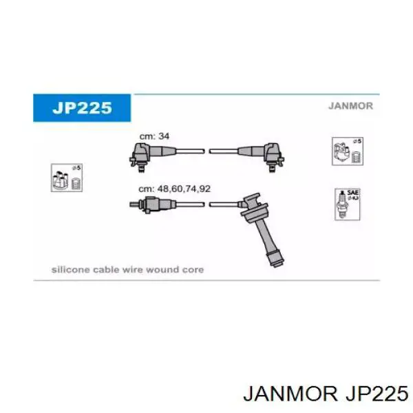 JP225 Janmor Проводи високовольтні