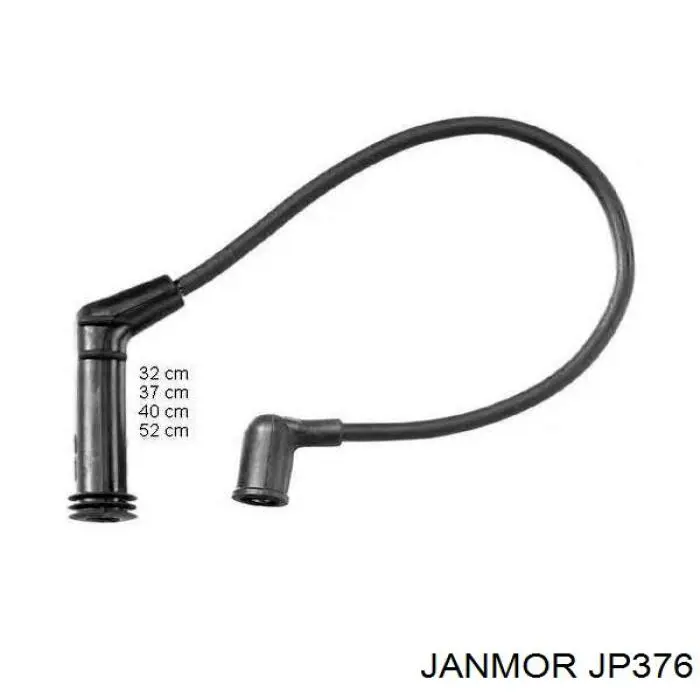 Високовольтні дроти JP376 Janmor