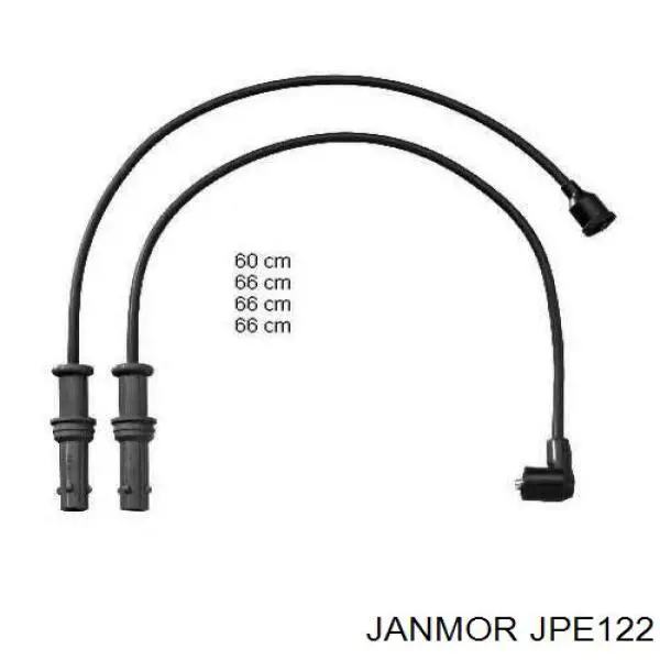 JPE122 Janmor дріт високовольтні, комплект