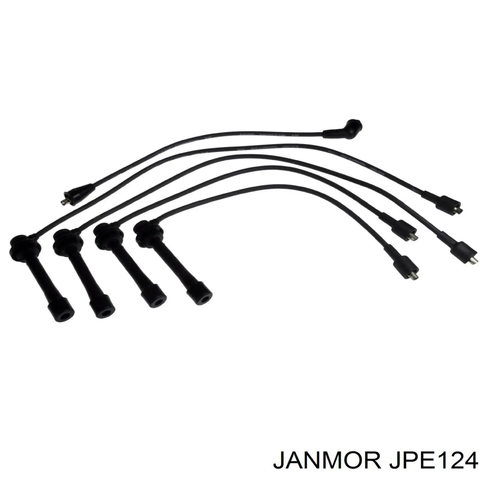 JPE124 Janmor дріт високовольтні, комплект