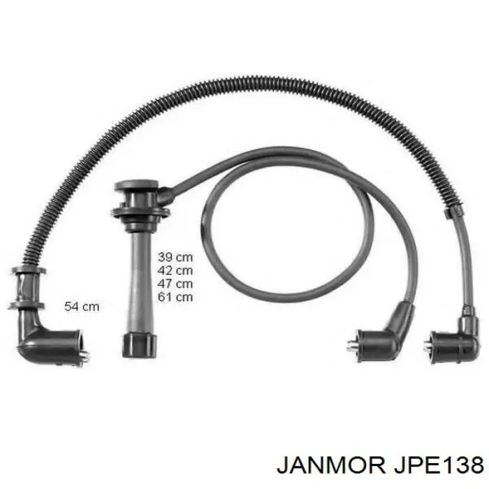 JPE138 Janmor Проводи високовольтні