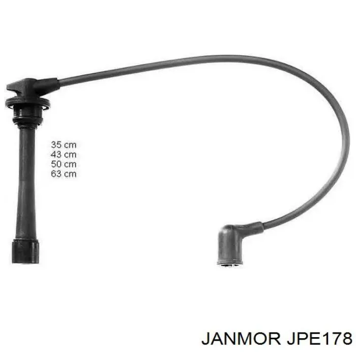 JPE178 Janmor Проводи високовольтні