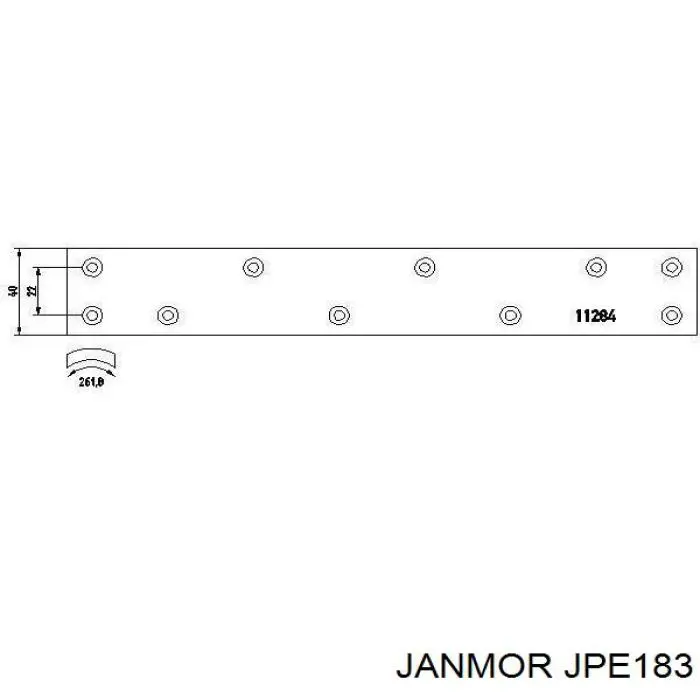 Купити JPE183 Janmor Провід високовольтні, комплект