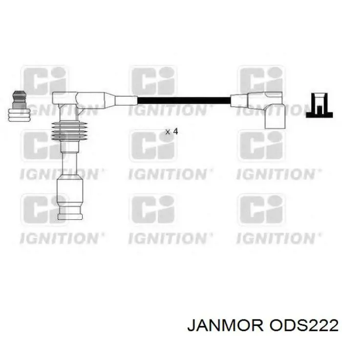 Високовольтні дроти ODS222 Janmor