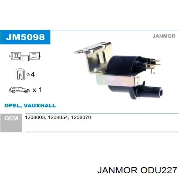 ODU227 Janmor Проводи високовольтні