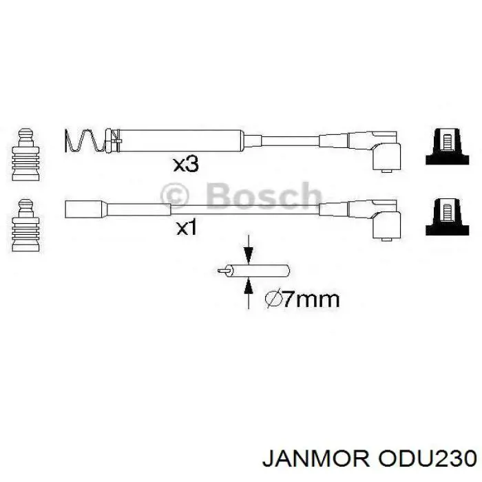 ODU230 Janmor Проводи високовольтні