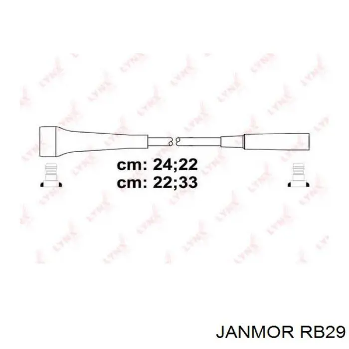 RB29 Janmor Проводи високовольтні