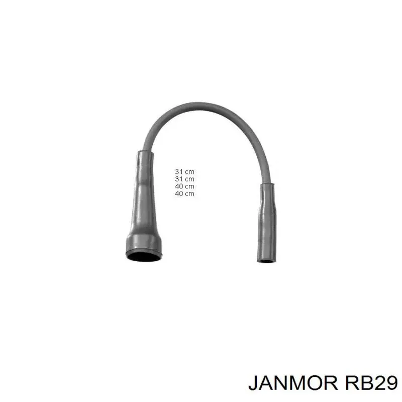 Купити RB29 Janmor Провід високовольтні, комплект