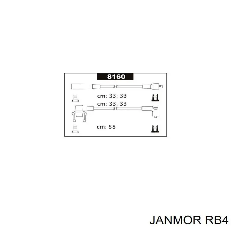 RB4 Janmor Проводи високовольтні